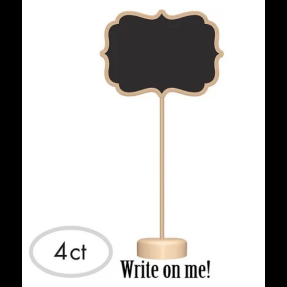 (SOLD) Tabletop blackboard Flags - Picture 4 of 4